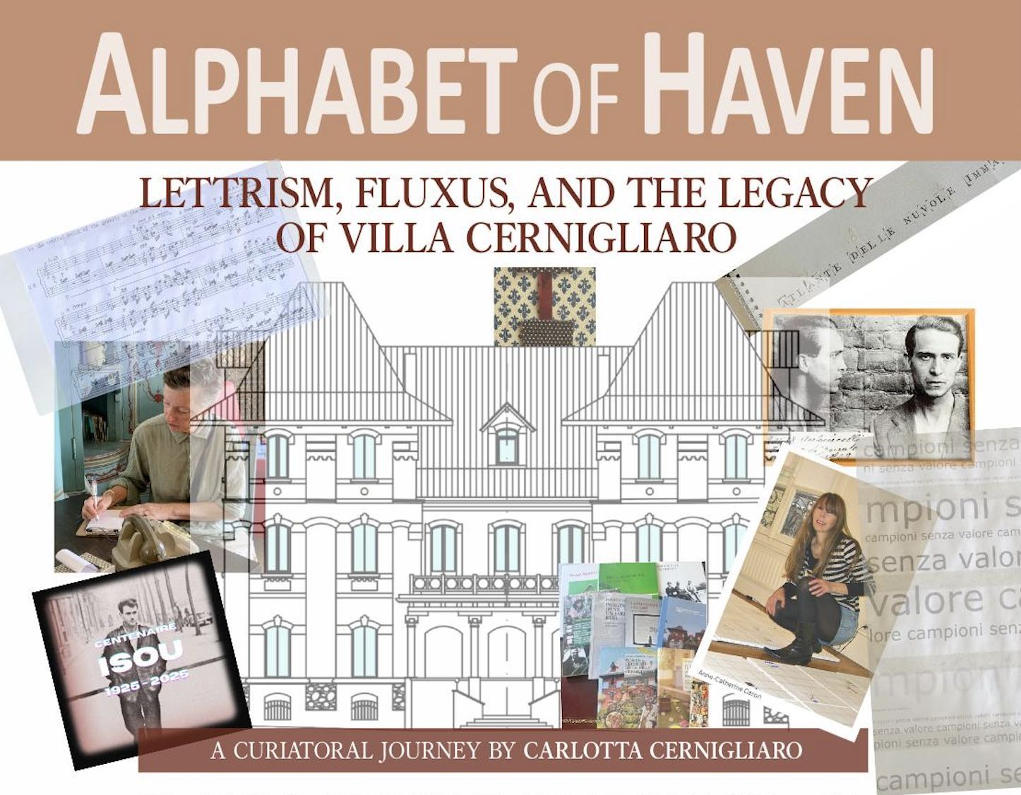 Alphabet of Haven: Lettrism, Fluxus, and the Legacy of Villa Cernigliaro