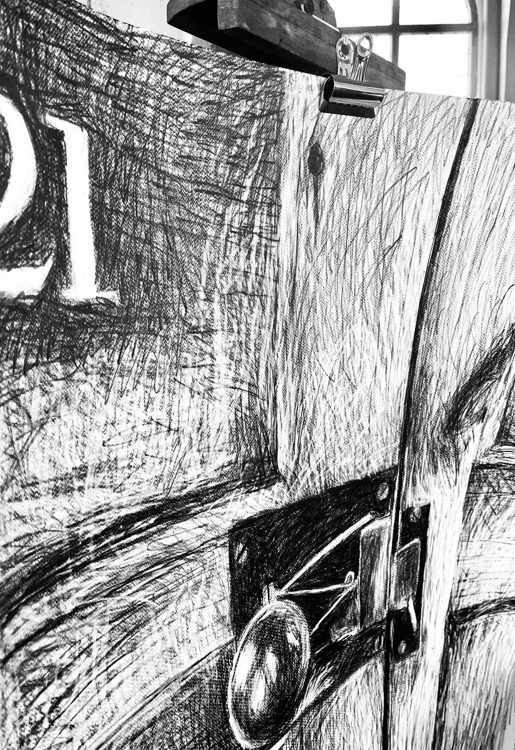 Grace Adam : Lines of Dissent. Drawings and Installation from Residency