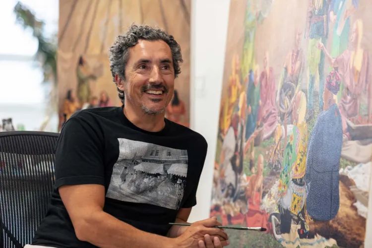 Kent Monkman: Officer and Laughing Girl