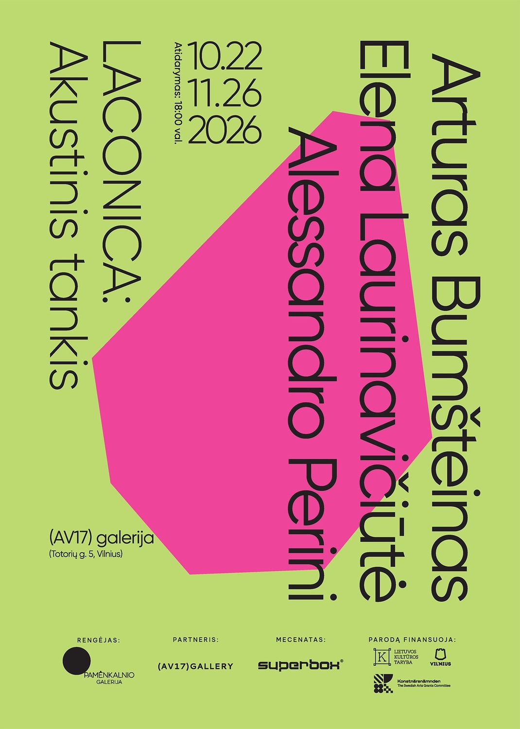Laconica: ACOUSTIC DENSITY
