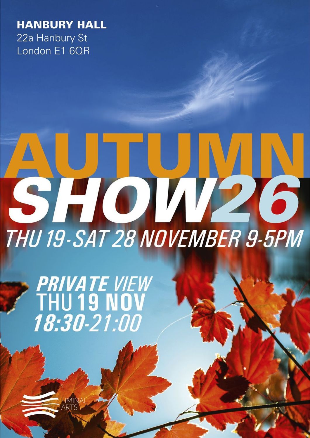 Liminal Arts - Autumn Show