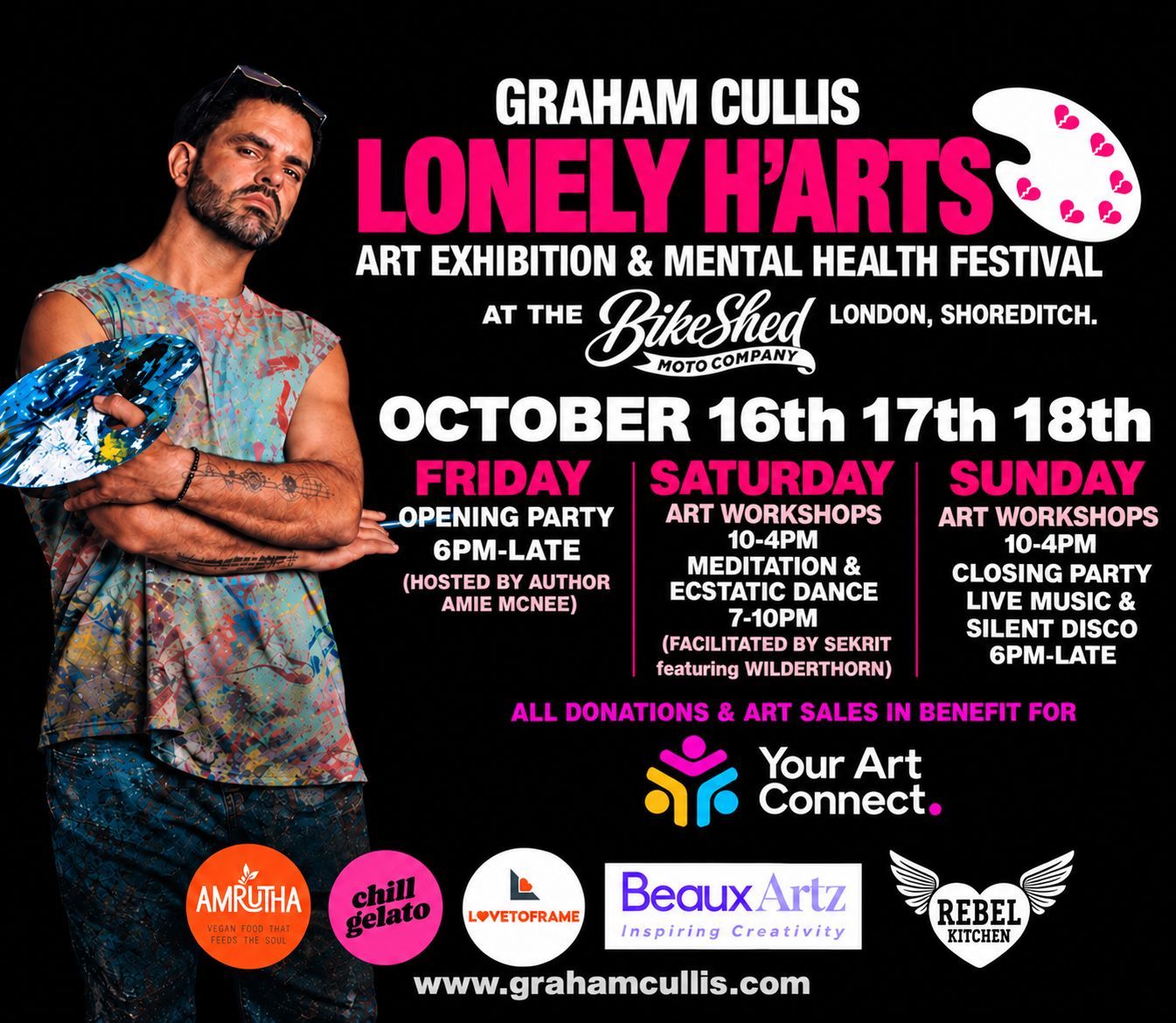 Lonely H'Arts Exhibition - FREE Art & Mental Health Festival | Shoreditch