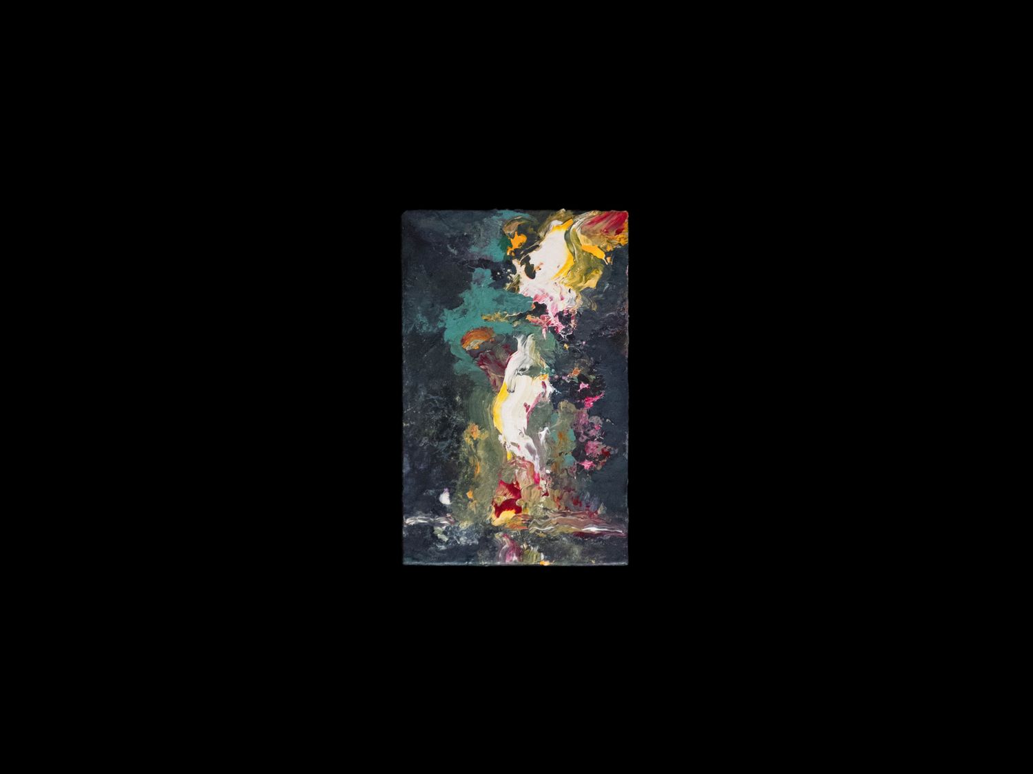 Maggi Hambling : Fireworks Over the Sea