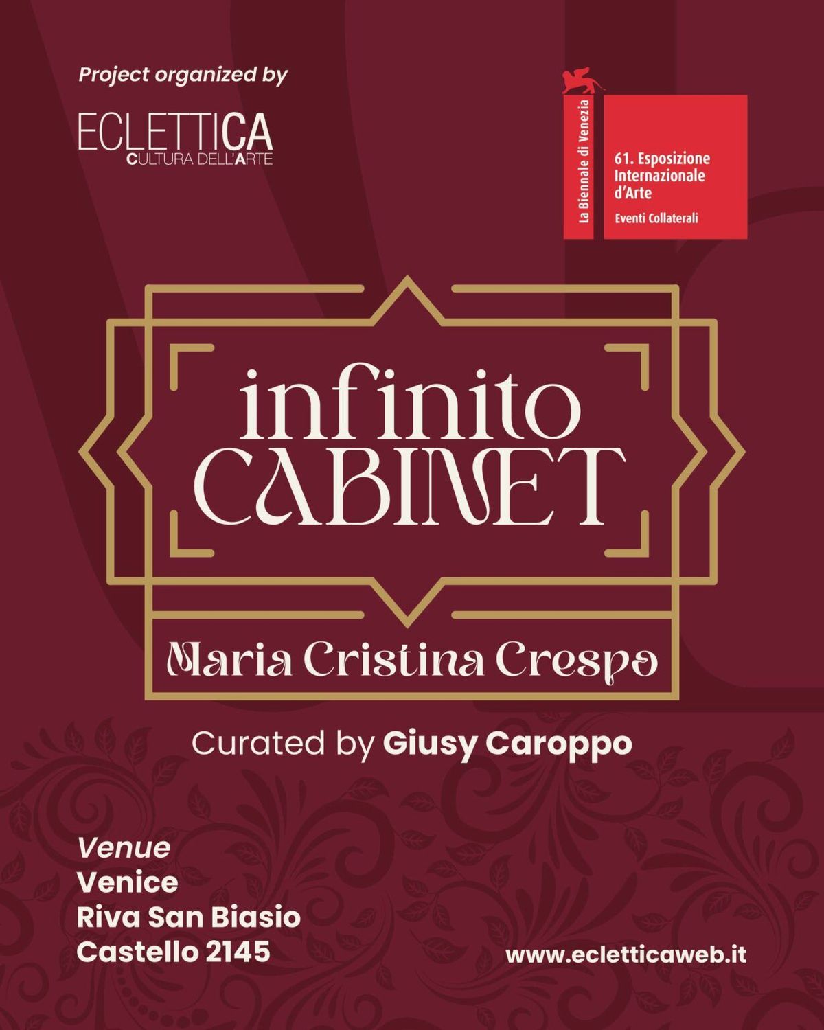 Maria Cristina Crespo: Infinite Cabinet