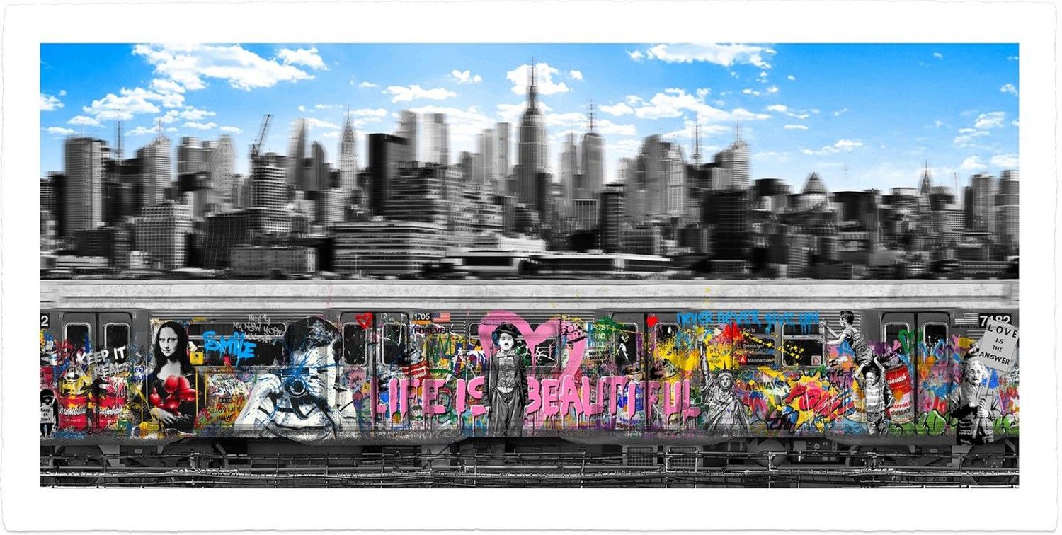Mr. Brainwash New York or Nowhere đź’‹ | FRANK FLUEGEL GALERIE