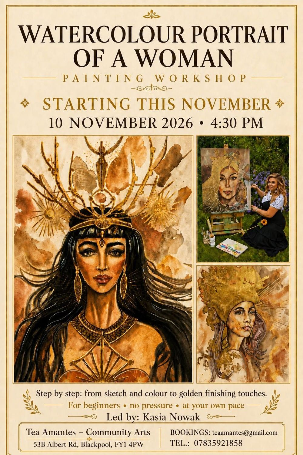 Painting Workshop with Kasia Nowak: 10.11.2026