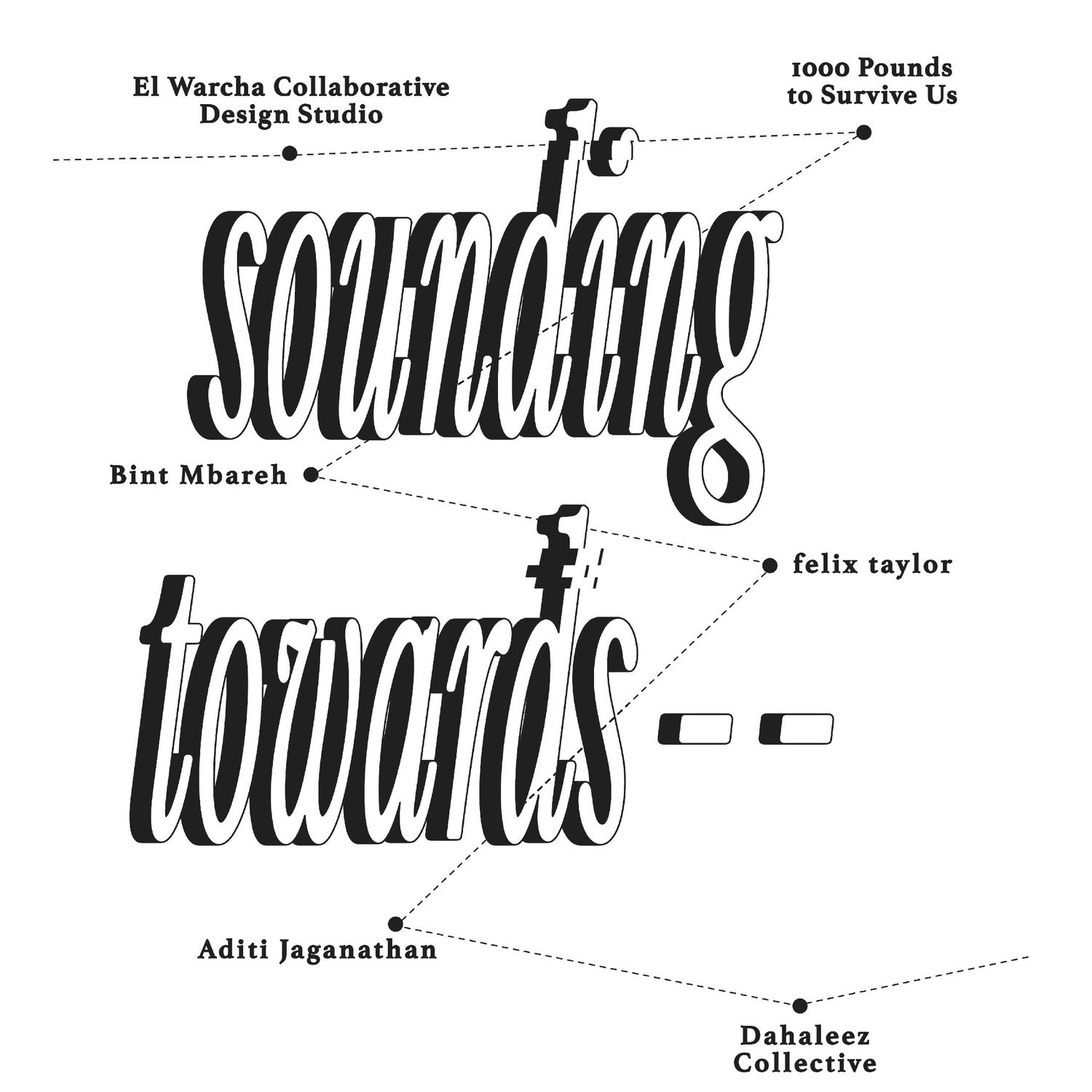 sounding towards - -