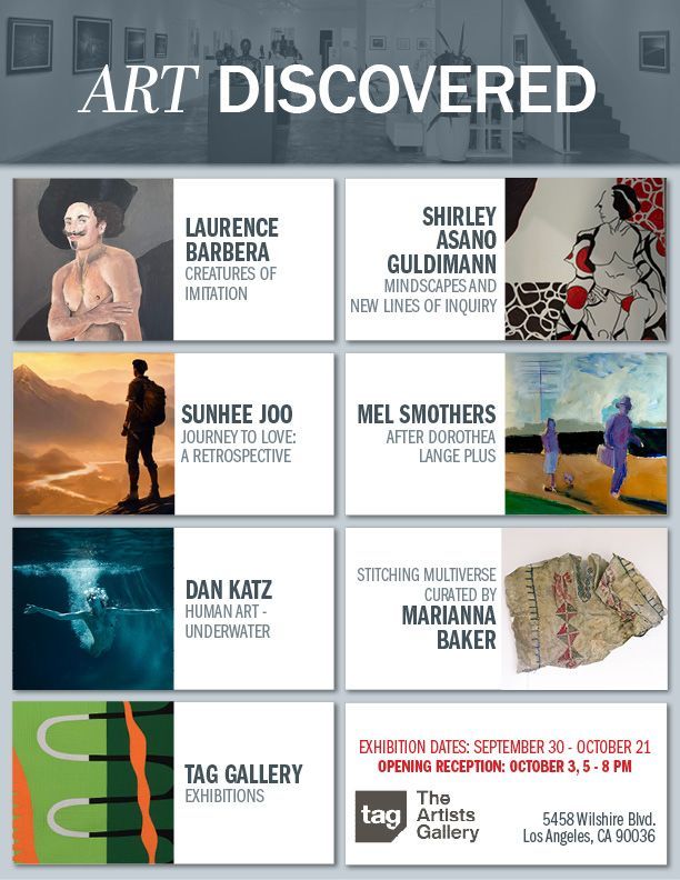 TAG Presents 5 Solo Artists and Stitching Multiverse Curated by Marianna Baker