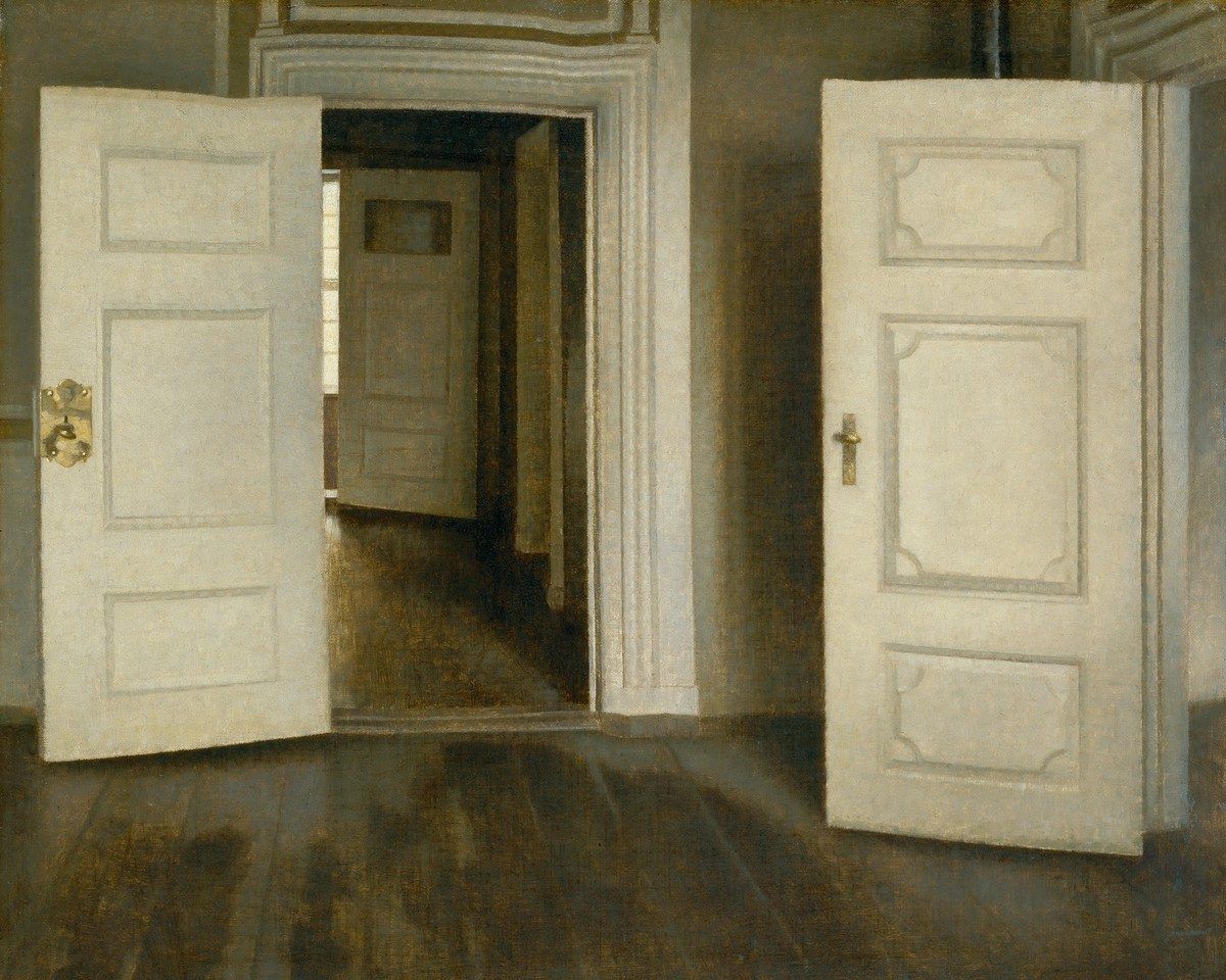 Vilhelm Hammershøi – The Eye That Listens