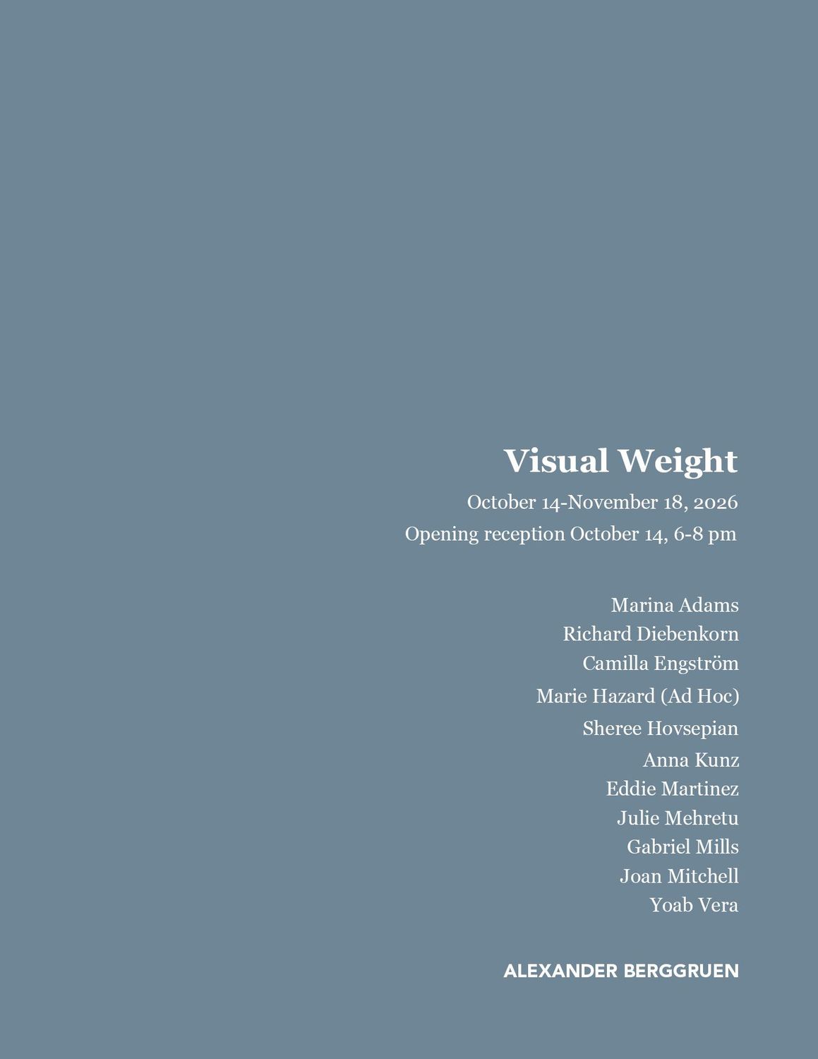 Visual Weight